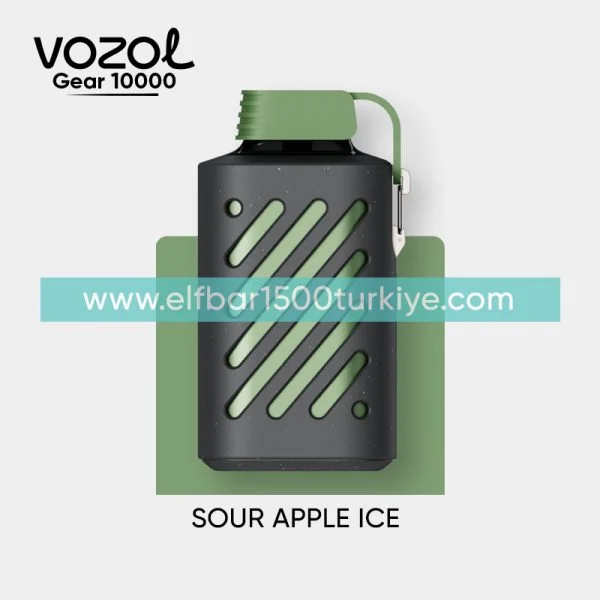Vozol Gear 10000 Sour Apple ice